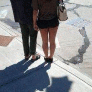 Sloth (USA-2) : Y U Keep Tugging on Yer Shorts? Didn't U Know They Were Short When U Put 'Em On?